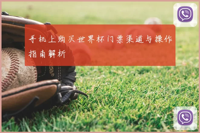 手机上购买世界杯门票渠道与操作指南解析