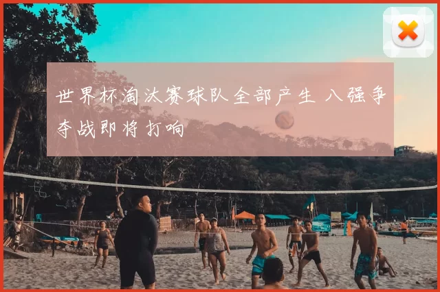 世界杯淘汰赛球队全部产生 八强争夺战即将打响